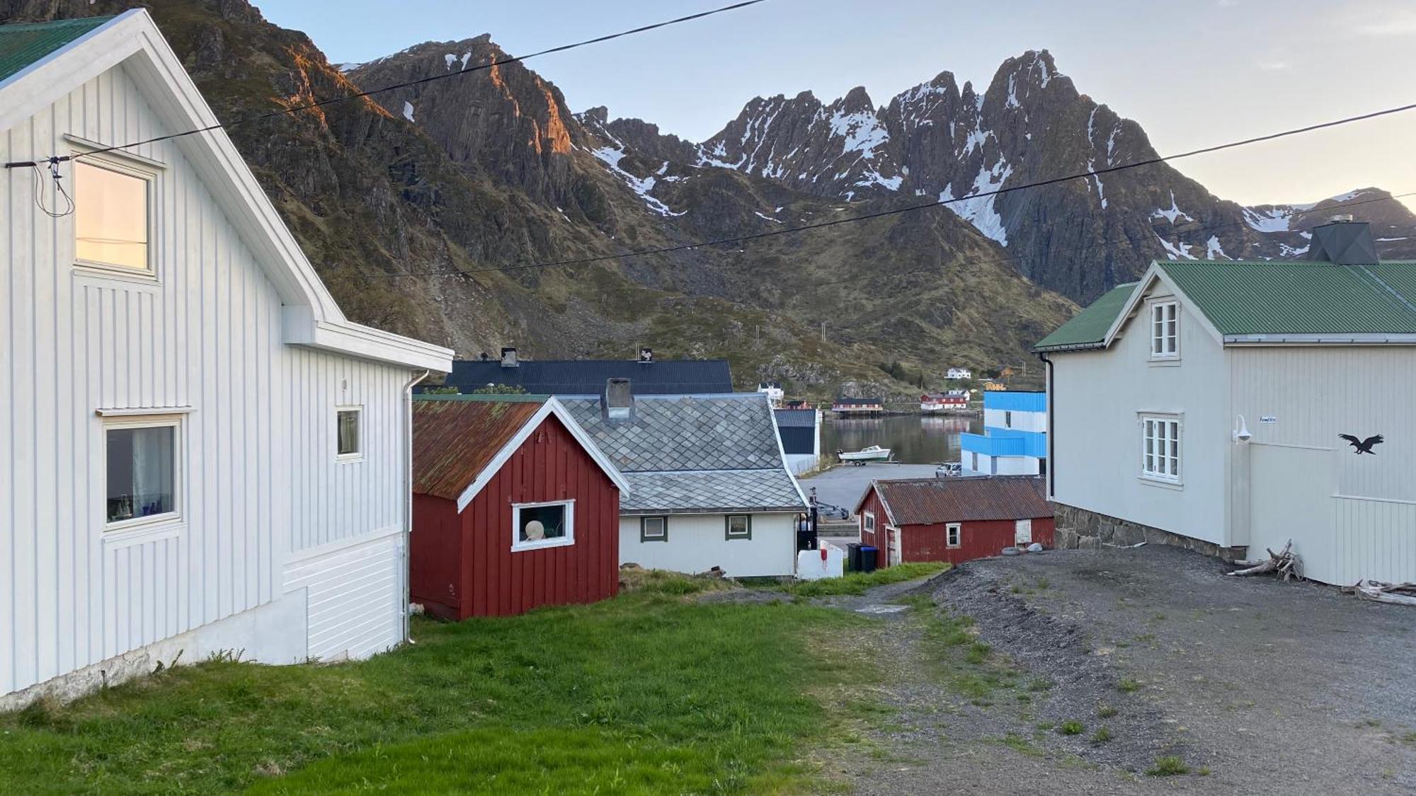 Nordlandshuset "Lottebakken", Ballstad In Lofoten 외부 사진